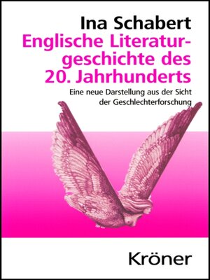 cover image of Englische Literaturgeschichte des 20. Jahrhunderts